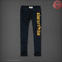 heren abercrombie and fitch moose logo elastisch sweatpants koningsblauw geel Trek Goedkope gwzqu798